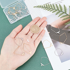 24 шт. 12 подвески в форме сектора&nbsp;STAS-UN0027-16