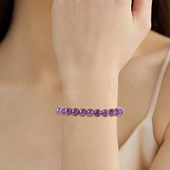 100 шт. натуральные бусины аметиста класса ab+&nbsp;G-SC0003-54