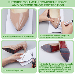 Наклейки для нескользящей подошвы Peva&nbsp;FIND-WH0126-950A