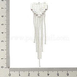 Подвески латунные горный хрусталь&nbsp;KK-I715-15S-03