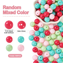 Непрозрачные акриловые бусины&nbsp;OACR-TAC0014-06F