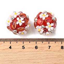 Ручной полимерной глины шариков Rhinestone&nbsp;FIND-NH0001-15C