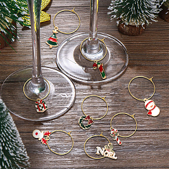 Подвески из сплава эмали 30шт 15 стиля&nbsp;PALLOY-SC0003-94