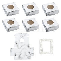 1 прямоугольный безель из смолы с открытой задней панелью&nbsp;DIY-CJ0002-31