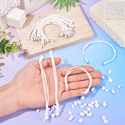 20шт регулируемый корейский вощеный полиэстеровый шнур для изготовления браслета&nbsp;BJEW-TAC0051-01