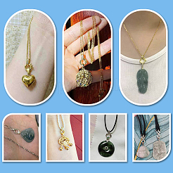 2 шт. 2 цвета s925 стерлингового серебра микропаве прозрачные кубические цирконии застежки-крутилки&nbsp;STER-PH0003-53