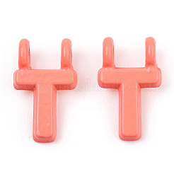 Подвески из окрашенного сплава с 2 петлей&nbsp;PALLOY-N176-01T