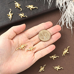 10шт 2 стиля латунные подвески&nbsp;KK-BBC0020-16