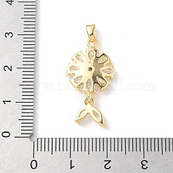 Латунные микро проложить кубического циркония подвески&nbsp;LS-KK-K403-03A-01