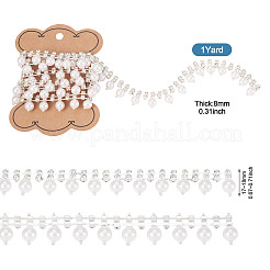 1 ярд круглых хрустальных стеклянных чашечных цепочек со стразами&nbsp;DIY-PJ0001-43A