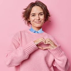 2шт. 2-х цветный съемный полиэстеровый женский накладной воротник&nbsp;DIY-CP0013-12B