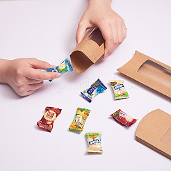 Крафт-бумага подушка коробка конфет&nbsp;CON-CJ0001-11B