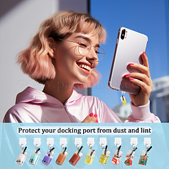 10шт пластиковые мобильные пылезащитные заглушки PALLOY-OC00027