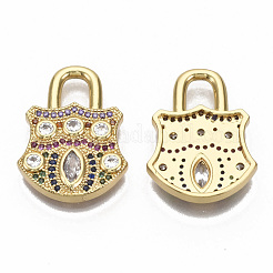 Латунные микро проложить кубического циркония подвески&nbsp;ZIRC-R110-003-NF