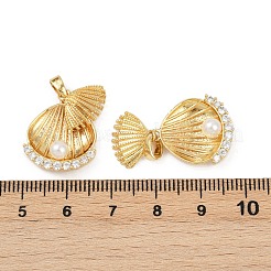 Латунные микро проложить кубического циркония подвески&nbsp;KK-C093-06G