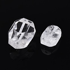 Природный кристалл кварца бусины&nbsp;G-N360-11A-01