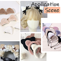 48 шт. 8-х цветные плюшевые кошачьи ушки&nbsp;FIND-SC0020-30