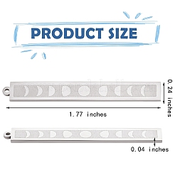 5 шт. подвески из нержавеющей стали 201&nbsp;STAS-SZ0002-06P
