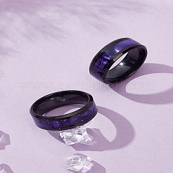 4 шт. кольцо из нержавеющей стали для унисекс&nbsp;RJEW-LP0001-29