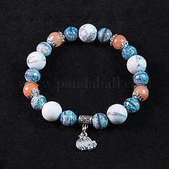 135 шт. 9 вида бусин в тибетском стиле в европейском стиле&nbsp;FIND-GO0001-26