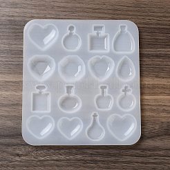 Флакон духов/сердце кабошон diy силиконовые Молды&nbsp;DIY-F139-02