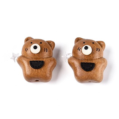 Натуральные бусины из дерева зизифуса&nbsp;WOOD-N021-01-1