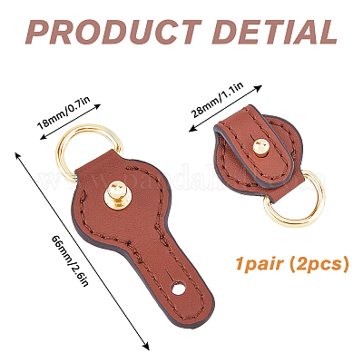 Съемная кожаная сумка с кольцевым разъемом d&nbsp;PURS-WH0005-36LG-1