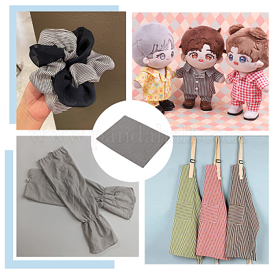 Полосатые хлопчатобумажные ткани&nbsp;DIY-FG0008-69A-1