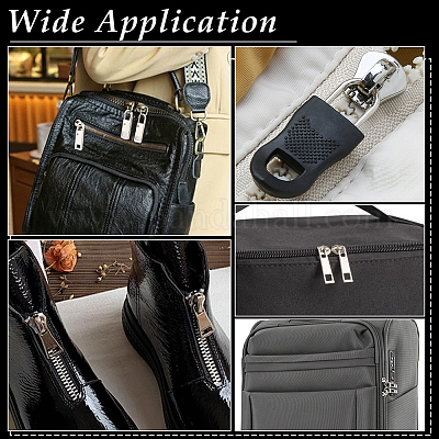 Наборы слайдеров для застежек-молний из сплава и резины&nbsp;FIND-PH0027-34-1