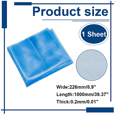 Водорастворимая ткань для вышивки крестиком&nbsp;DIY-WH0504-807B-1