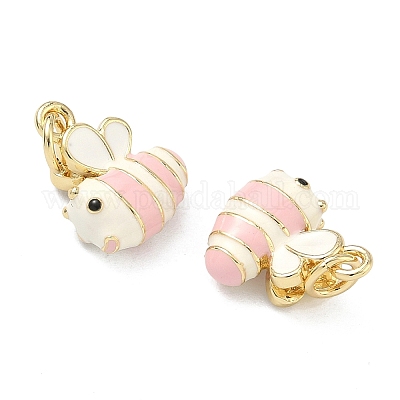 Латунь эмаль подвески&nbsp;KK-F933-13G-02-1