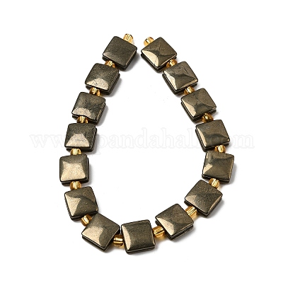 Природного пирита бисер нитей&nbsp;G-Z131-G01-01-1