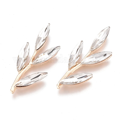 Литые стеклянные стразы кабошоны&nbsp;PALLOY-P183-01KCG-1