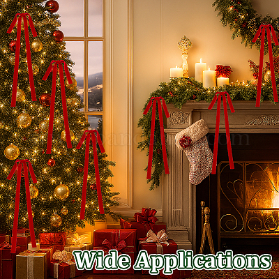 8 шт. бархатные аксессуары для одежды&nbsp;HJEW-MA00039-1