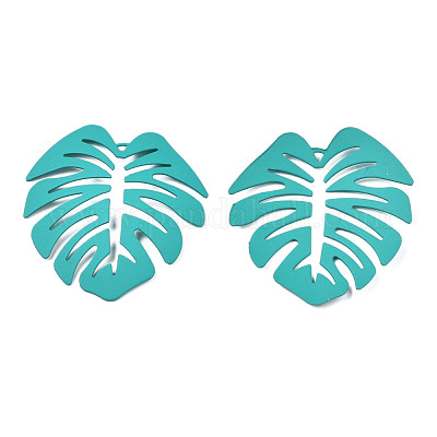 Распыленные окрашенные железные подвески&nbsp;IFIN-N008-025-1