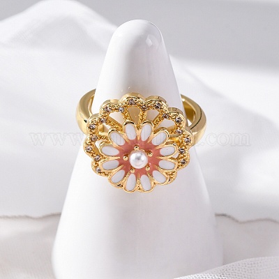 Dasiy вращающиеся открытые манжетные кольца для женщин&nbsp;LS-RJEW-C118-06G-1