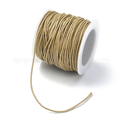 20м вощеных хлопковых шнуров&nbsp;YC-YW0001-05-278-1