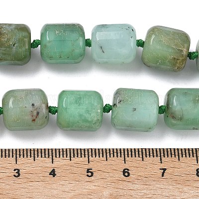 Натуральные хризопразные бисерные пряди&nbsp;G-C270-D01-02-1