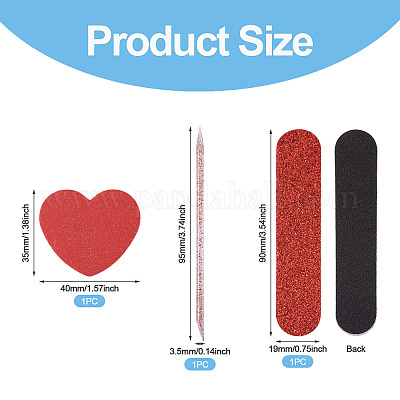 3 шт. деревянных инструментов для дизайна ногтей&nbsp;AJEW-TA0002-96A-1