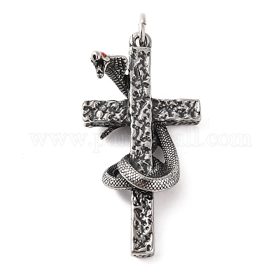 Большие подвески из хирургической нержавеющей стали 316&nbsp;STAS-Z073-55AS-01-1