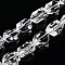 Grade AB+ Natural Quartz Crystal Beads Strands, Rock Crystal Beads, Nuggets, 19~24x13~17x11~15mm, Hole: 1.5mm, about 20pcs/strand, 15.94 inch(40.5cm)