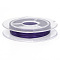 Round Copper Jewelry Wire, Indigo, 28 Gauge(0.3mm), about 32.8 Feet(10m)/roll, 10 rolls/group