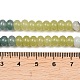 Нити из бусин из натурального цветочного амазонита&nbsp;G-Z135-C05-6