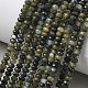 Бусы из натурального зеленого турмалина&nbsp;G-L651-B05-4x2mm-02-1