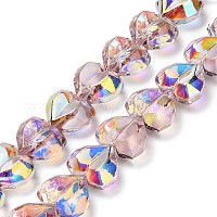 Гальванизируйте прозрачное стекло бисер нитей&nbsp;EGLA-B012-AB08