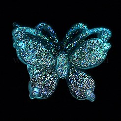 Светящиеся кабошонов смолы&nbsp;MRMJ-TAC0010-05F