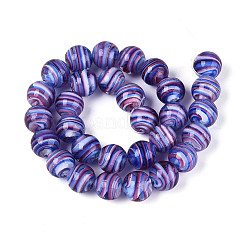 Бусы лэмпворк ручной работы&nbsp;LAMP-T023-30B