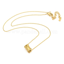 Ионное покрытие(ip) 304 нержавеющая сталь подвески ожерелье для женщин&nbsp;NJEW-A027-05G