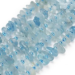 Природные Аквамарин бисер нитей&nbsp;G-Z124-A03-02