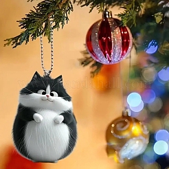 Акриловые подвесные украшения для кошек&nbsp;PW-WGE0BA8-01